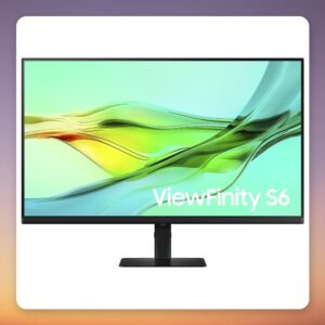 Samsung ViewFinity S6 S32D604UAU 32″ QHD IPS Monitor 100Hz USB-C 90W KVM