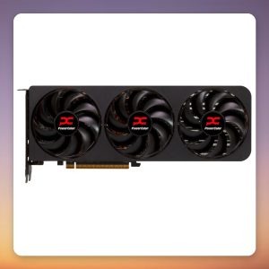 PowerColor Radeon RX 9070 XT Reaper 16GB GDDR6 Graphics Card, Black