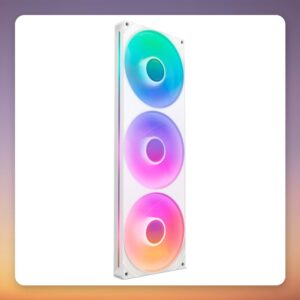 NZXT F420 RGB Core 420 mm Triple PWM Fan Frame, White, 3x 140 mm