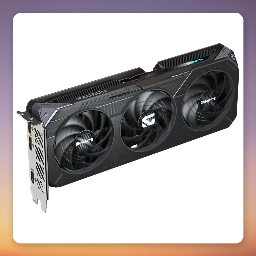 GigaByte Radeon RX 9060 XT GAMING OC 16 GB GDDR6 Graphics Card, PCIe 5.0, WINDFORCE 3X – image 3