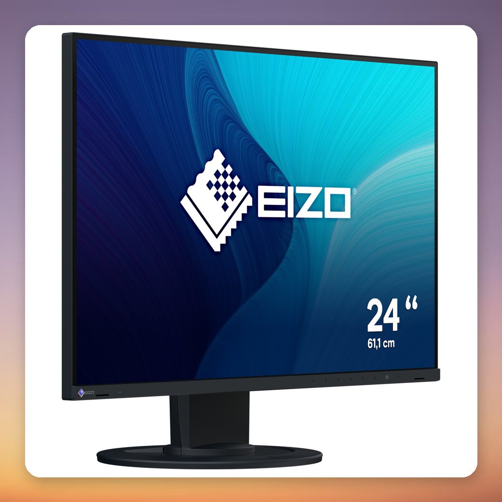 Eizo FlexScan EV2410R 24.1" WUXGA IPS Monitor, 1920x1200, USB Hub, Black