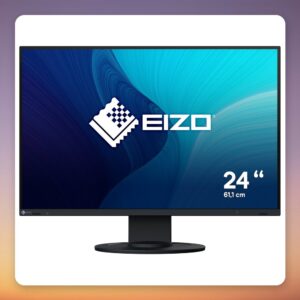 Eizo FlexScan EV2410R 24.1″ WUXGA IPS Monitor, 1920×1200, USB Hub, Black