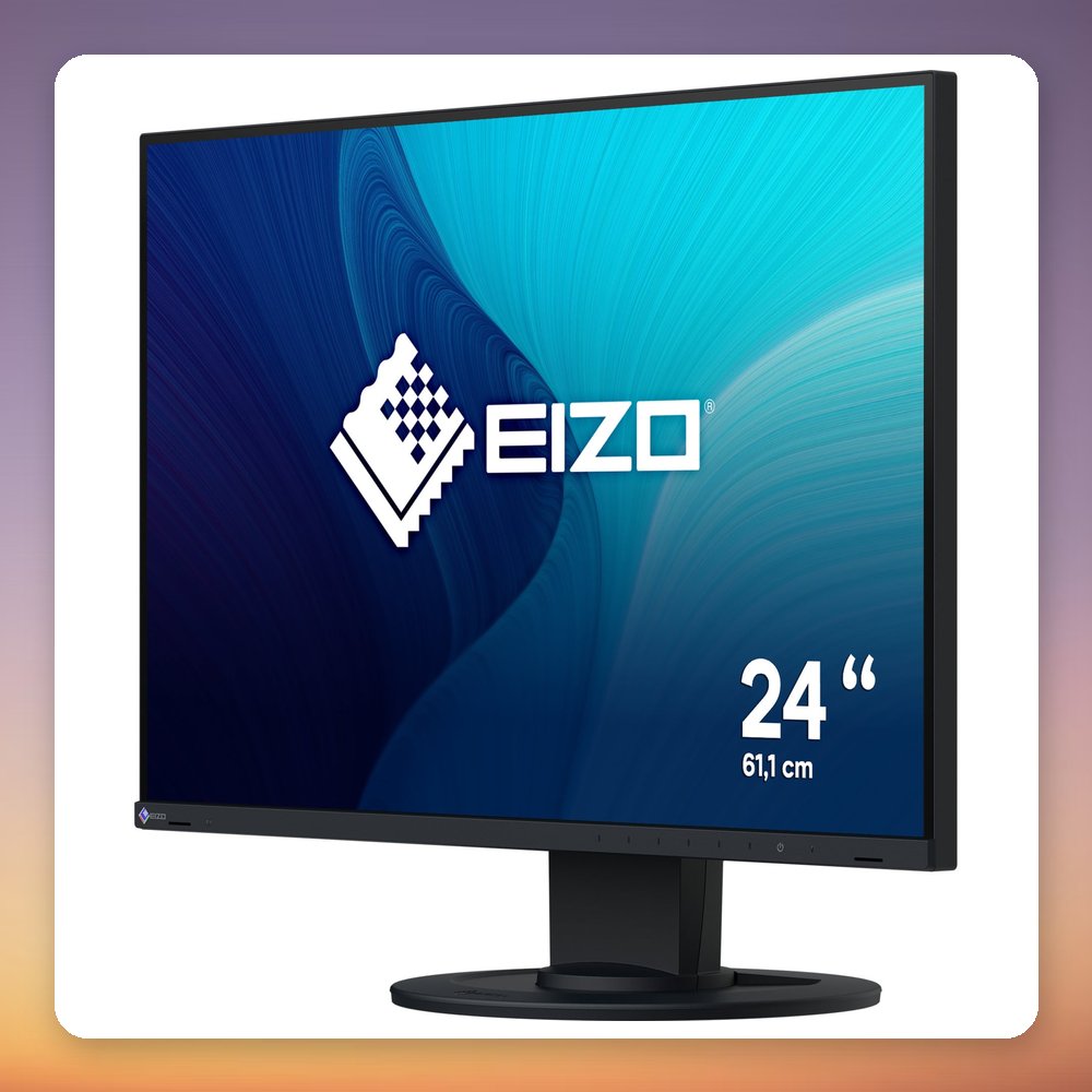 Eizo FlexScan EV2410R 24.1" WUXGA IPS Monitor, 1920x1200, USB Hub, Black – image 3
