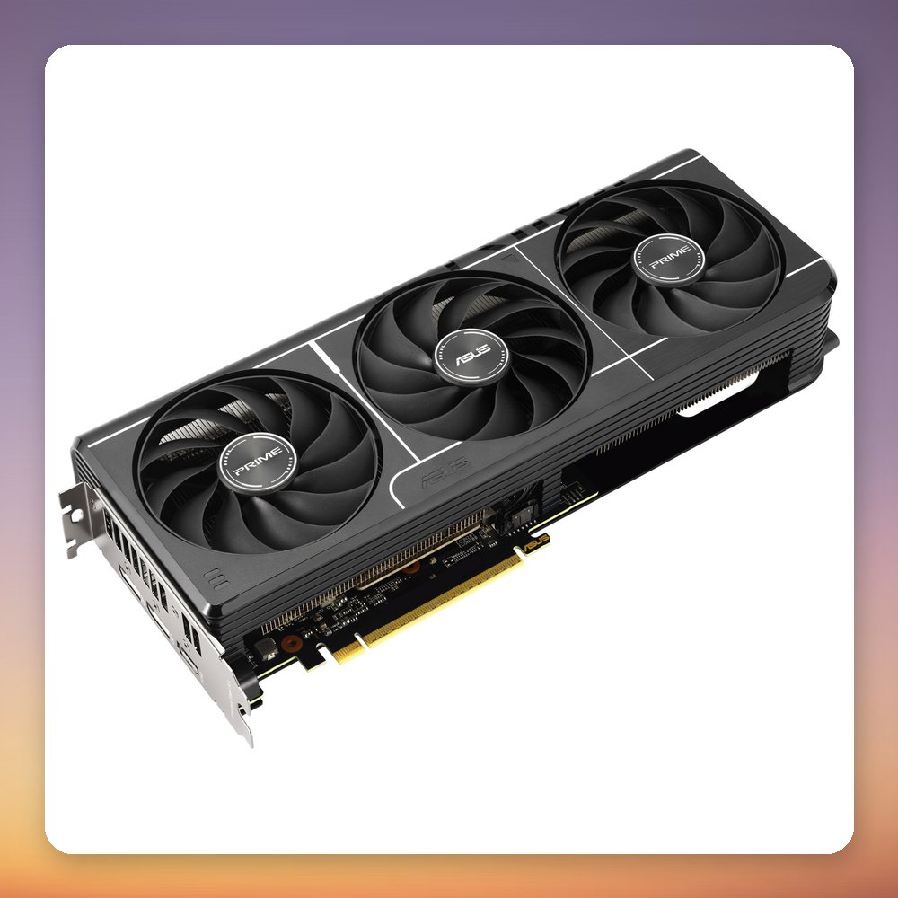 ASUS Prime Radeon RX 9060 XT OC 16 GB GDDR6 Graphics Card, Triple Fan – image 3