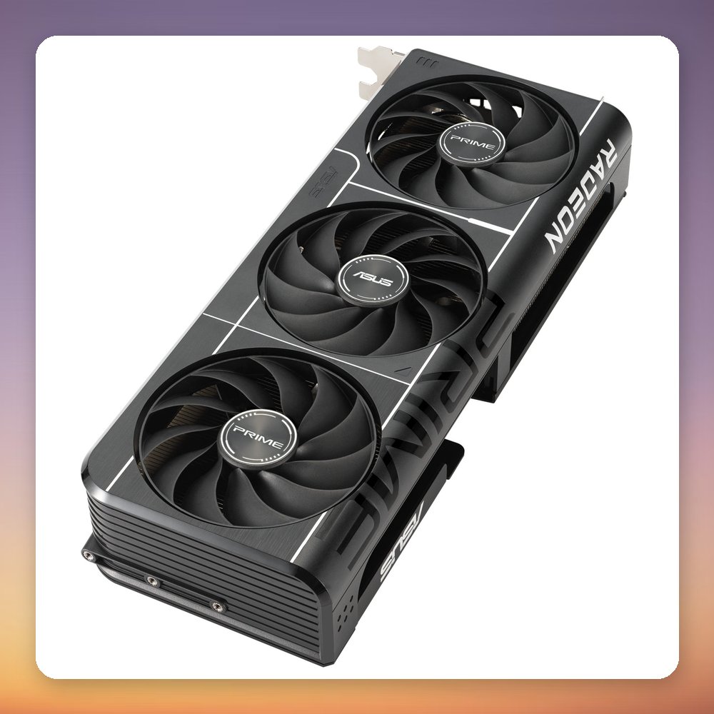 ASUS Prime Radeon RX 9060 XT OC 16 GB GDDR6 Graphics Card, Triple Fan – image 4