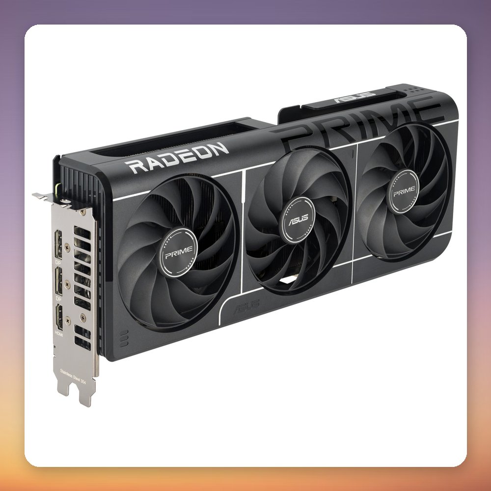ASUS Prime Radeon RX 9060 XT OC 16 GB GDDR6 Graphics Card, Triple Fan – image 5