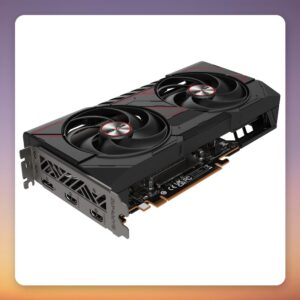 Sapphire Radeon RX 9060 XT PULSE 16 GB GDDR6 Graphics Card, Black/Red