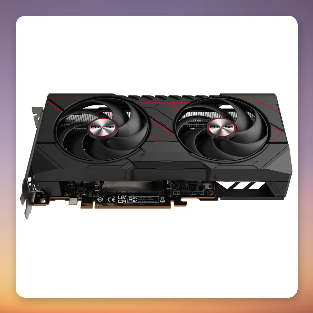 Sapphire Radeon RX 9060 XT PULSE 16 GB GDDR6 Graphics Card, Black/Red – image 4