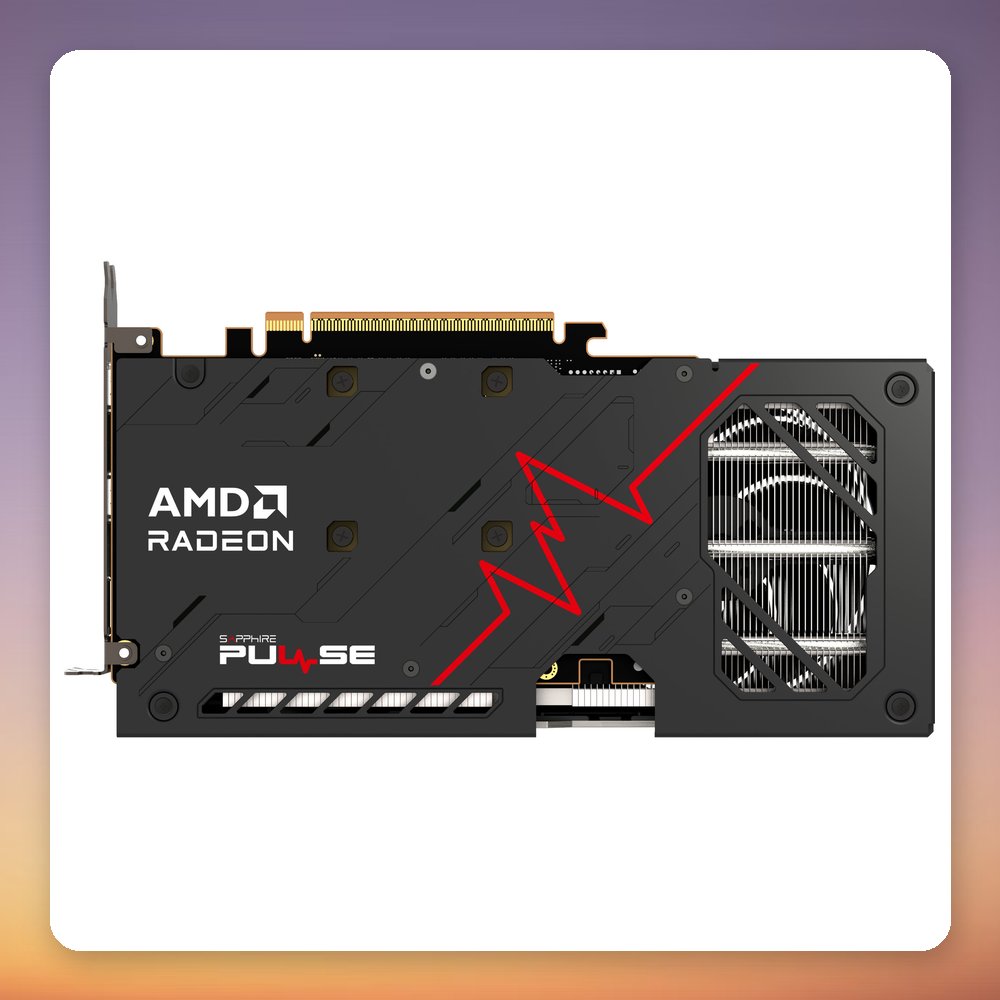 Sapphire Radeon RX 9060 XT PULSE 16 GB GDDR6 Graphics Card, Black/Red – image 6