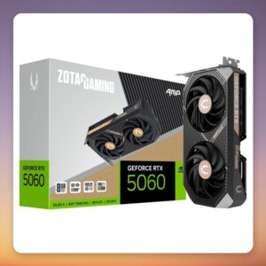 Zotac GeForce RTX 5060 AMP 8GB GDDR7 Graphics Card, PCIe 5.0, 3x DisplayPort