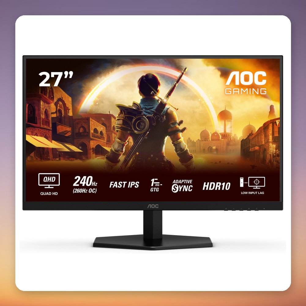 AOC Q27G42ZE 27-inch QHD 240 Hz Fast IPS Gaming Monitor, HDR10 – image 2