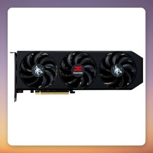 PowerColor Radeon RX 9060 XT Hellhound 16GB GDDR6 Graphics Card, PCIe 5.0
