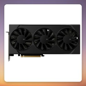 XFX Radeon RX 9060 XT Swift OC Triple Fan 16 GB GDDR6 Graphics Card, Black