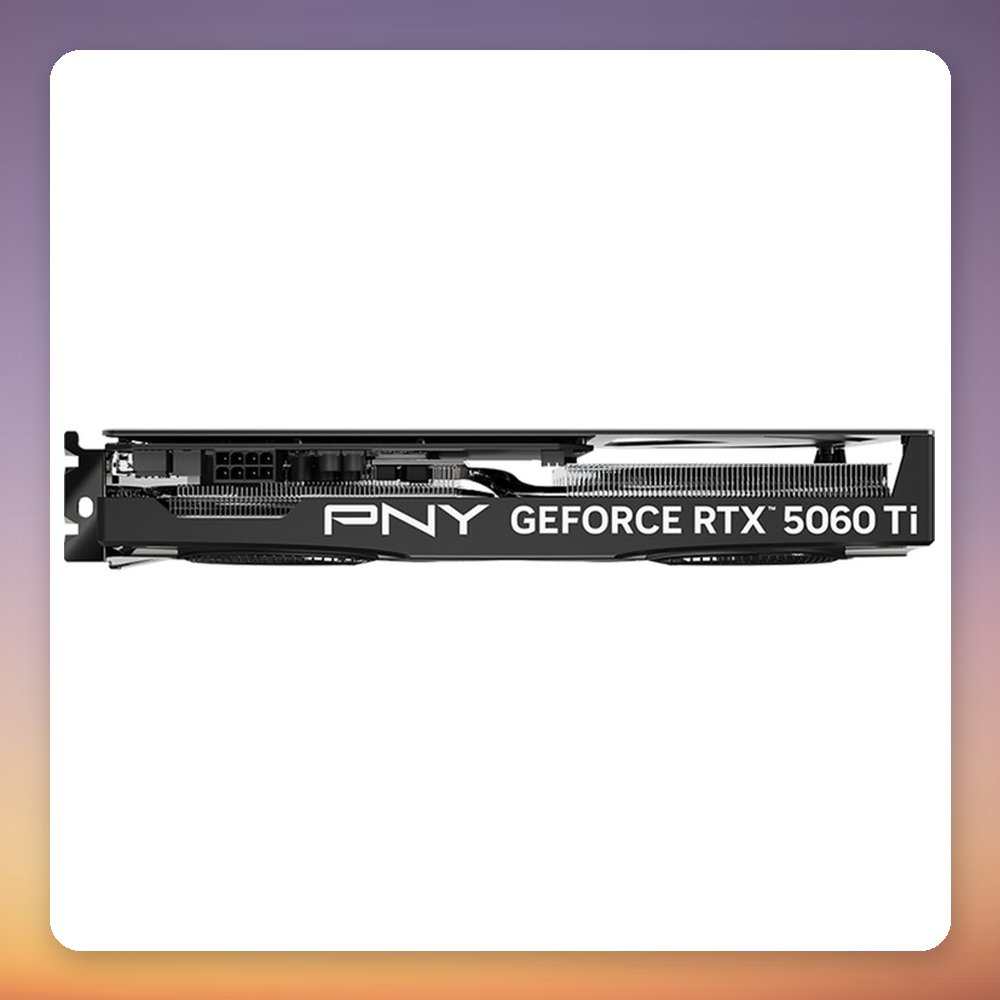 PNY GeForce RTX 5060 Ti 8 GB GDDR7 Graphics Card, PCIe 5.0, 3x DisplayPort 2.1b, HDMI 2.1b – image 4