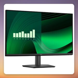 Dell E2725HM 27-Inch Full HD IPS Monitor, 100 Hz, HDMI, DisplayPort, VGA, Black