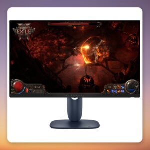 Alienware AW2725DM 27″ WQHD 180 Hz Fast IPS Gaming Monitor, DisplayHDR 400