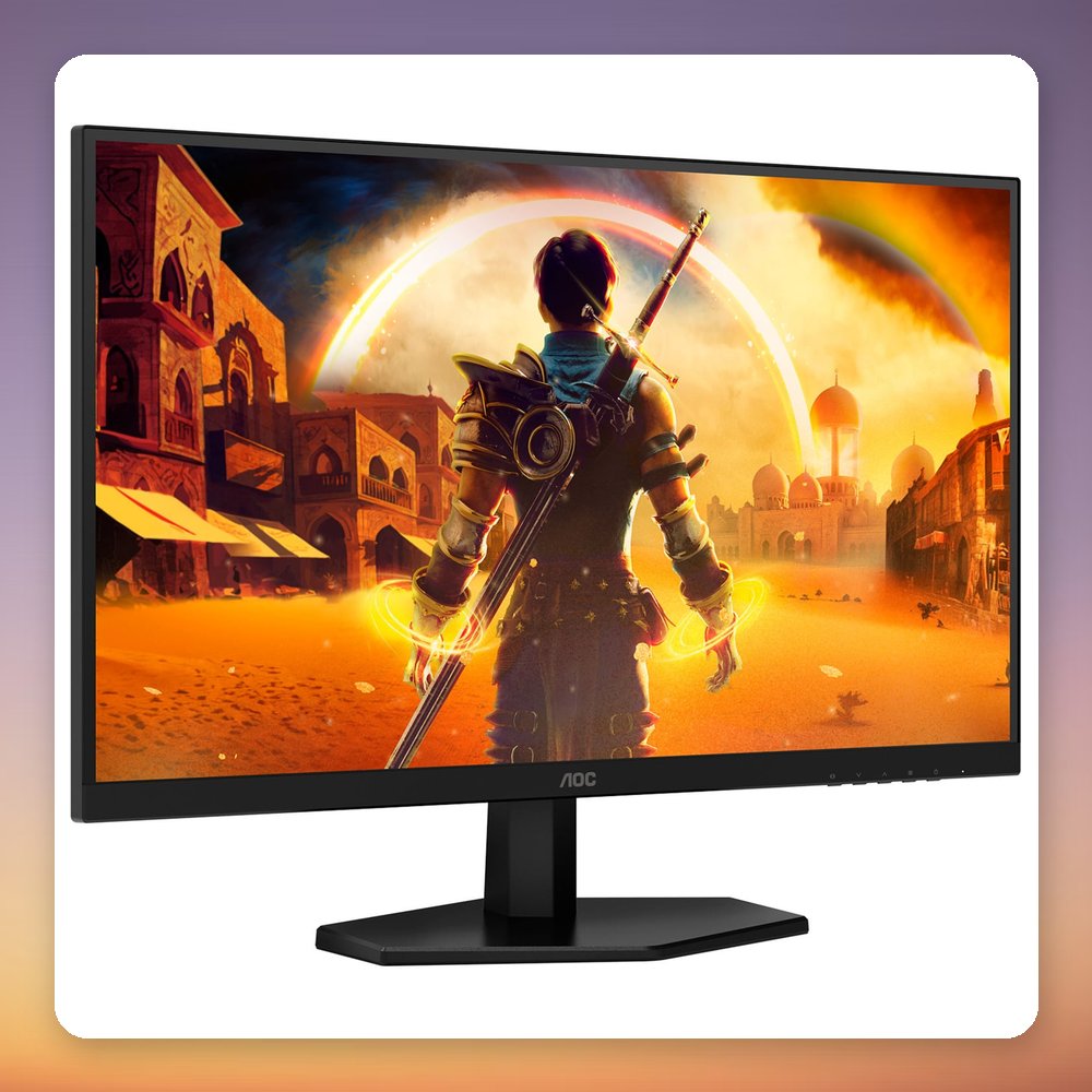 AOC Q27G42XNE 27" QHD 180Hz Fast VA Gaming Monitor, HDR10, Adaptive-Sync