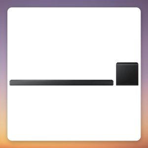 Samsung Q-Series HW-QS710GF 3.1.2 Dolby Atmos Soundbar with Wireless Subwoofer, Black