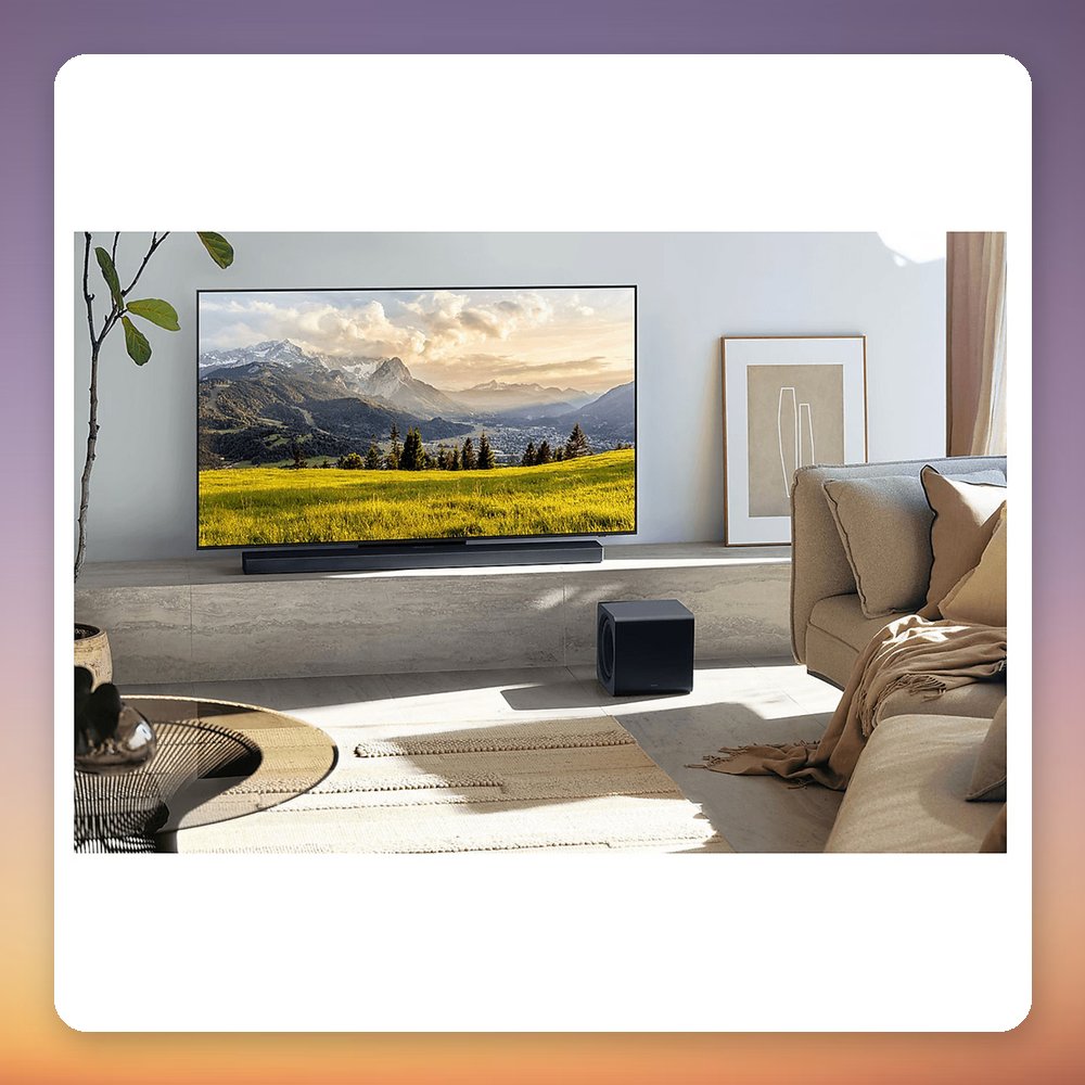Samsung Q-Series HW-QS710GF 3.1.2 Dolby Atmos Soundbar with Wireless Subwoofer, Black – image 4