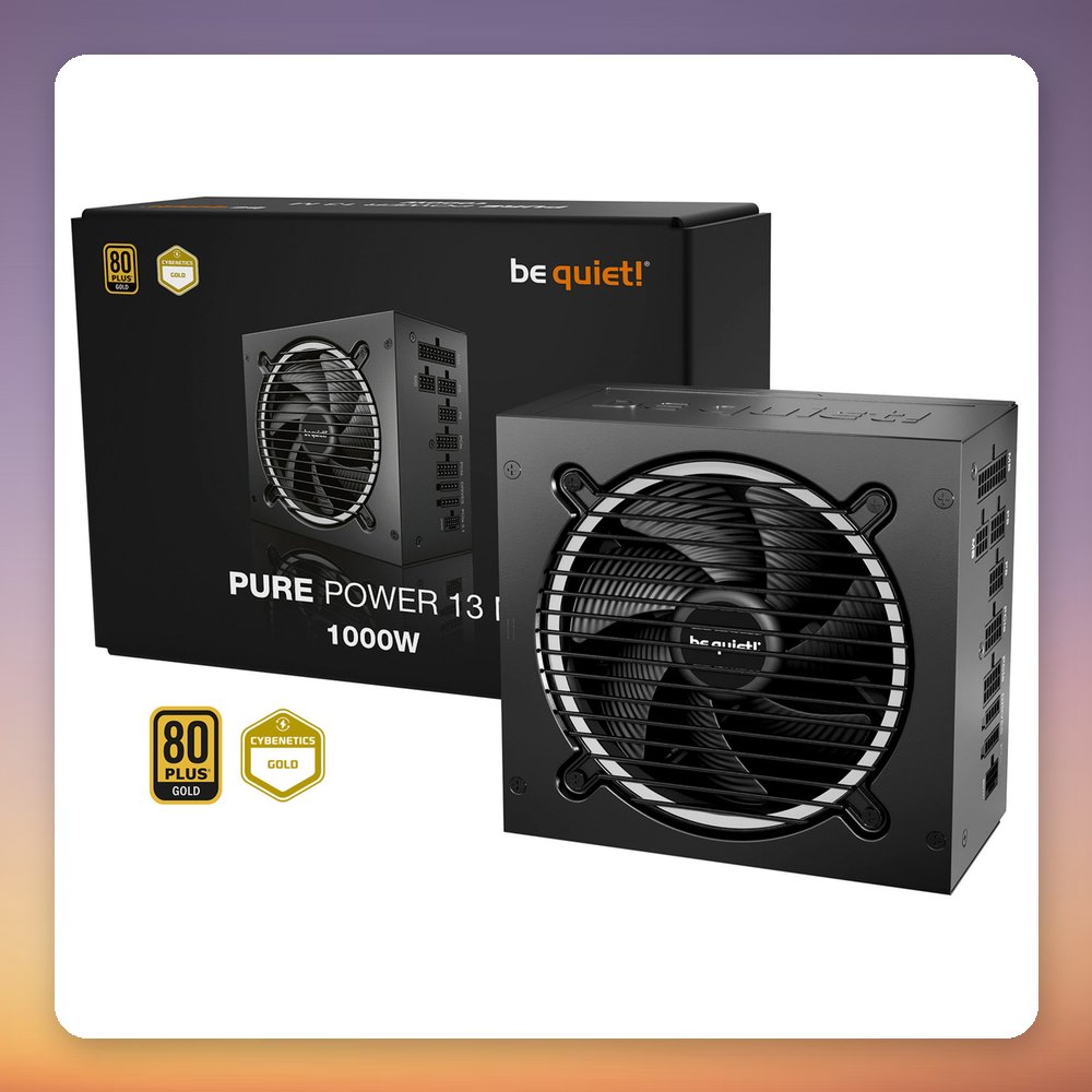 be quiet! Pure Power 13 M 1000W 80 PLUS Gold Fully Modular ATX 3.1 PSU