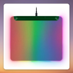 Razer Firefly V2 Pro Phantom Green Edition RGB Gaming Mouse Mat, 360 x 278 mm