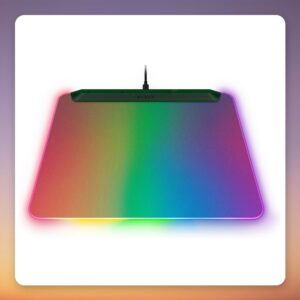 Razer Firefly V2 Pro Phantom Green Edition RGB Gaming Mouse Mat, 360 x 278 mm