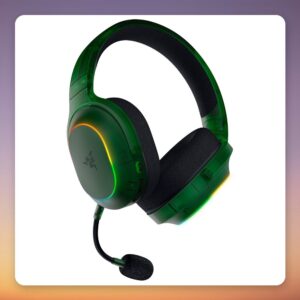 Razer Barracuda X Chroma Phantom Green Edition Wireless Gaming Headset, USB-C Dongle and Bluetooth