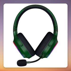 Razer Barracuda X Chroma Phantom Green Edition Wireless Gaming Headset, USB-C Dongle and Bluetooth