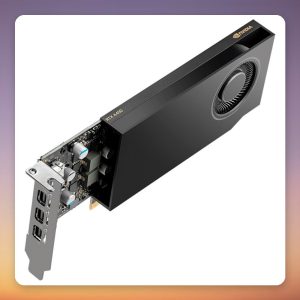 PNY NVIDIA RTX A400 4 GB GDDR6 Low Profile Graphics Card, 4x Mini-DisplayPort (Bulk)