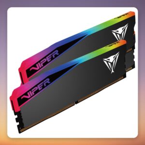Patriot Viper Elite 5 Ultra RGB 96 GB DDR5-6400 CL32 (2×48 GB) Intel XMP / AMD EXPO