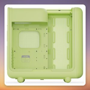 HYTE X50 Matcha Milk E-ATX Mid Tower Case, Light Green, Tempered Glass