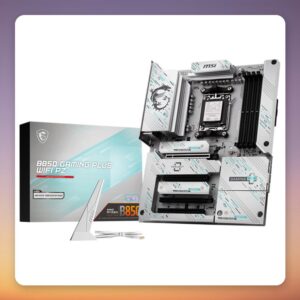 MSI B850 Gaming Plus WiFi AM5 ATX Motherboard, DDR5, Wi-Fi 7, 5G LAN