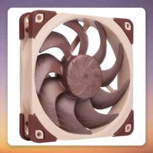 Noctua NF-A12x25 G2 LS-PWM 120 mm PWM Fan, Brown/Beige, 1100 RPM