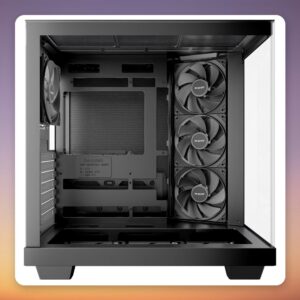 be quiet! Light Base 500 Midi Tower ATX Case, Black, 4x Pure Wings 3 Fans