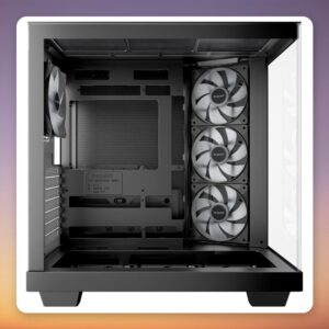 be quiet! Light Base 500 LX ATX Mid Tower Case, Black, 4x ARGB Fans Included