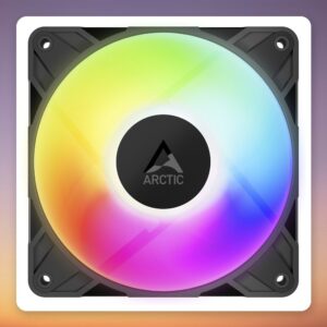 Arctic P12 Pro A-RGB 120 mm PWM Fan, Black, 600-3000 RPM