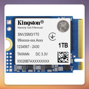 Kingston NV3 1 TB NVMe M.2 SSD