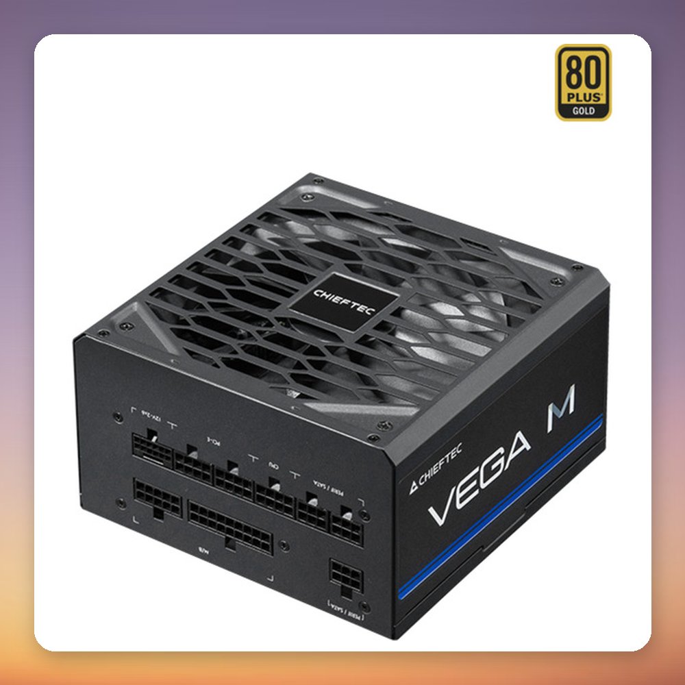 Chieftec Vega M 1000W 80 PLUS Gold Fully Modular ATX 3.1 PSU