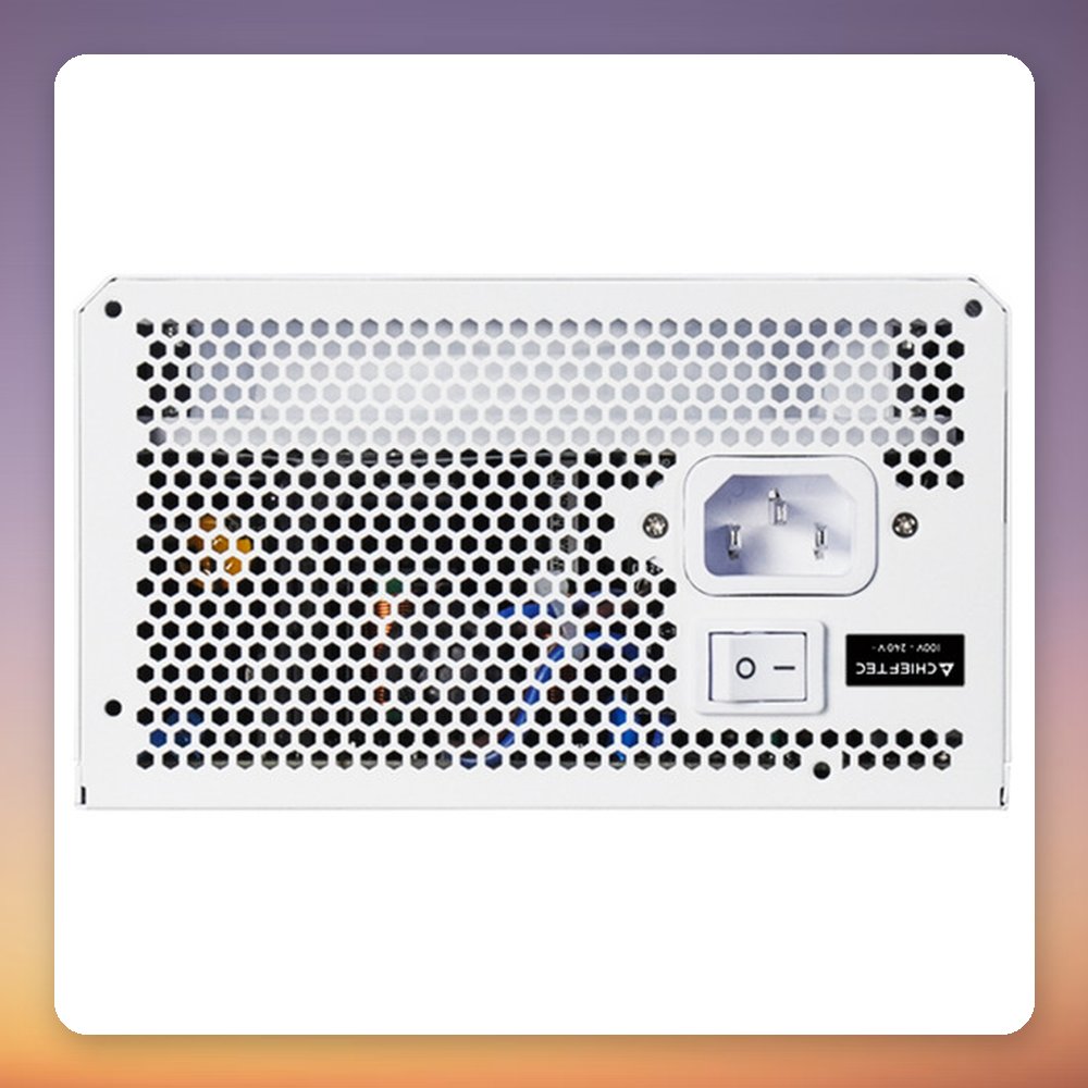 Chieftec Vega M 1000W 80 PLUS Gold Fully Modular ATX 3.1 PSU, White – image 4