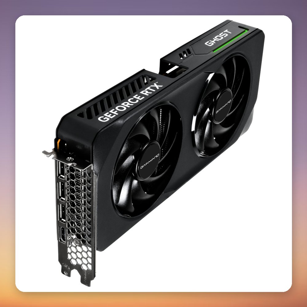 Gainward GeForce RTX 5050 Ghost 8 GB GDDR6 Graphics Card, PCIe 5.0, 3x DP 2.1b, HDMI 2.1b – image 2