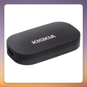 Kioxia Exceria Plus G2 Portable SSD 2 TB USB-C 3.2 Gen 2, Black