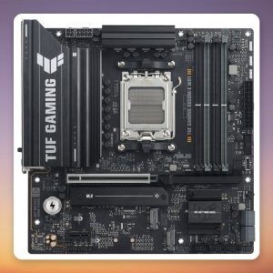 Asus TUF Gaming B850M-E WiFi AM5 Micro-ATX Motherboard, B850, DDR5, Wi-Fi 6E