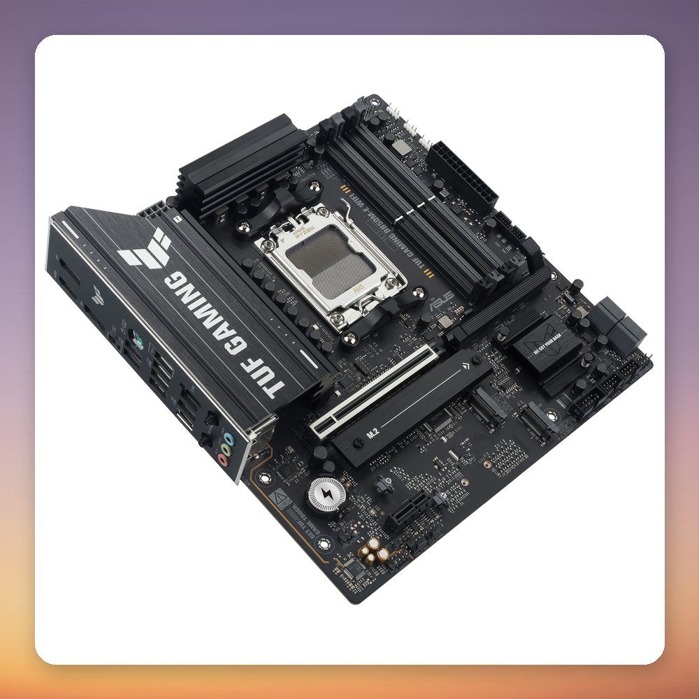 Asus TUF Gaming B850M-E WiFi AM5 Micro-ATX Motherboard, B850, DDR5, Wi-Fi 6E – image 4