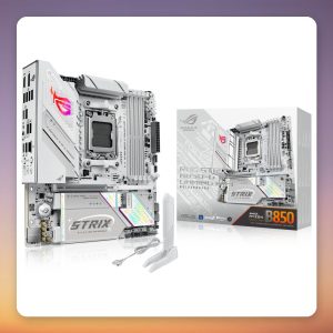 Asus ROG Strix B850-G Gaming WiFi AM5 mATX Motherboard, DDR5, Wi-Fi 7