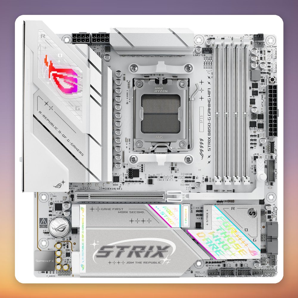 Asus ROG Strix B850-G Gaming WiFi AM5 mATX Motherboard, DDR5, Wi-Fi 7 – image 2