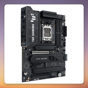 Asus TUF Gaming X870E-Plus WiFi 7 AMD X870E Socket AM5 ATX Motherboard, Black