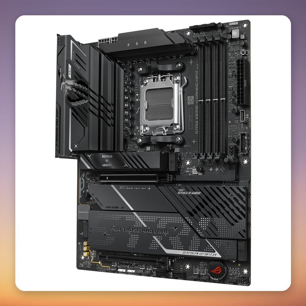 Asus ROG Strix X870E-H Gaming WiFi7 AMD X870E AM5 ATX Motherboard, Black – image 5
