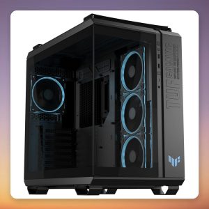Asus TUF Gaming GT502 Horizon ARGB Mid-Tower Case, Black, Dual Tempered Glass
