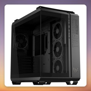 Asus TUF Gaming GT502 Horizon ARGB Mid-Tower Case, Black, Dual Tempered Glass