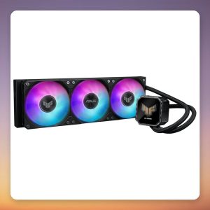 Asus TUF Gaming LC III 360 ARGB LCD 360 mm AIO Liquid Cooler, Black